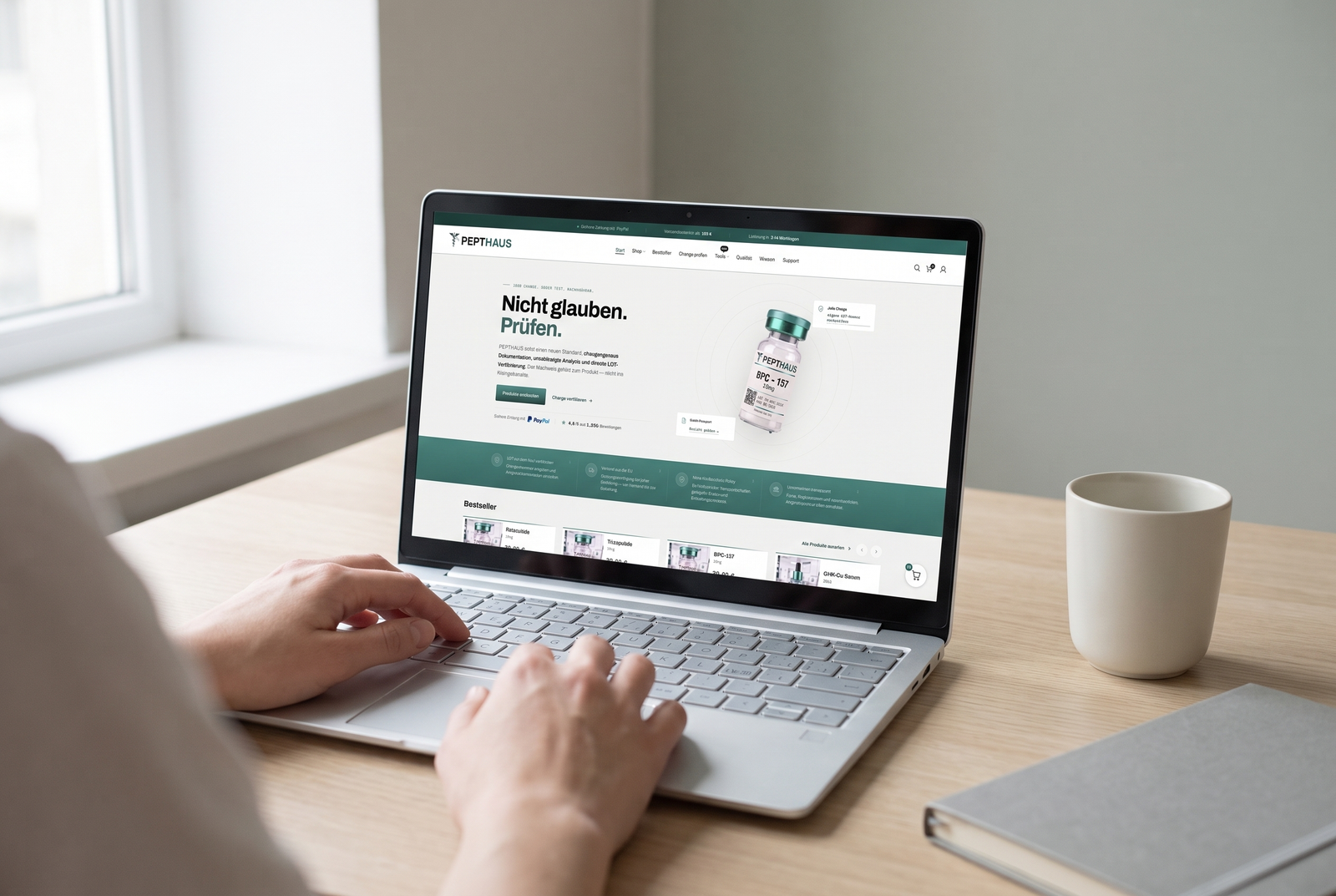 Commande finalisée dans la boutique en ligne
